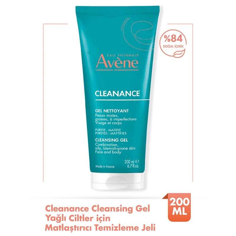 Гель для умывания Avene Cleanance для комбинированной и жирной кожи 200 мл