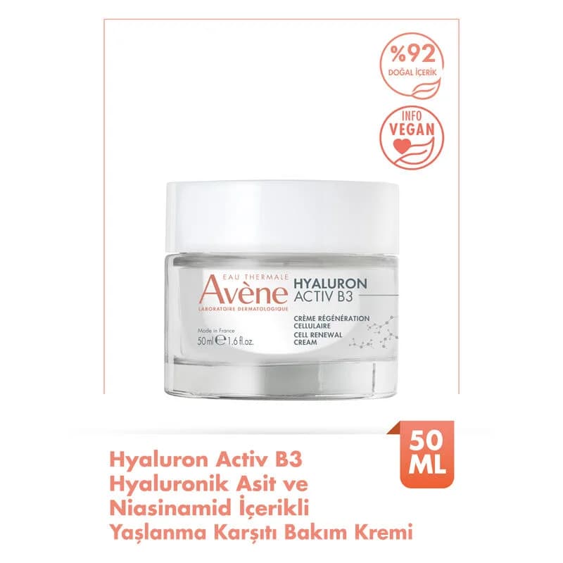 كريم أفين هايالورون أكتيف ب3 50 مل من او ثيرمال Eau Thermale Avene