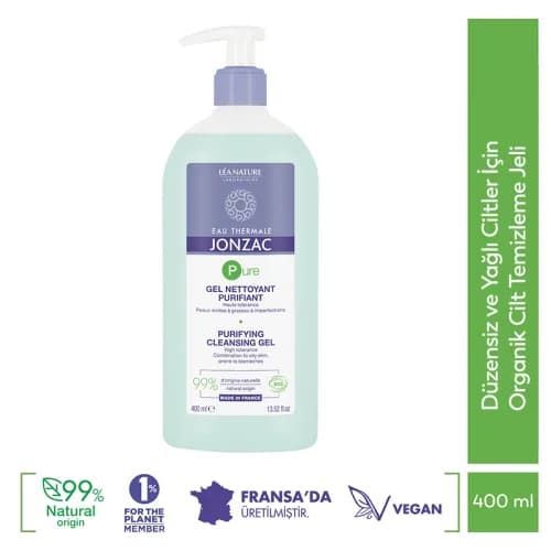 Гель для умывания Jonzac Pure Skin 400 мл