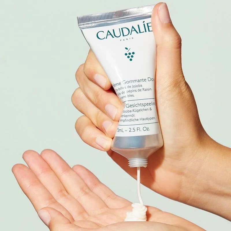 تقشير تنظيف البشرة الحساسة 75 مل من كودالي Caudalie