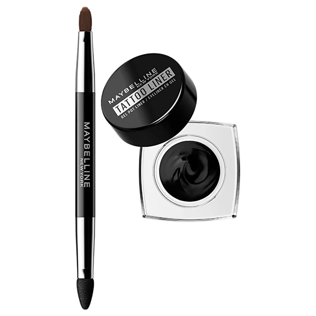 Татуированный лайнер для глаз Maybelline 950 черный черный