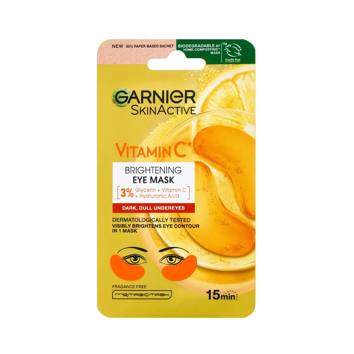 Маска для глаз с витамином C Garnier