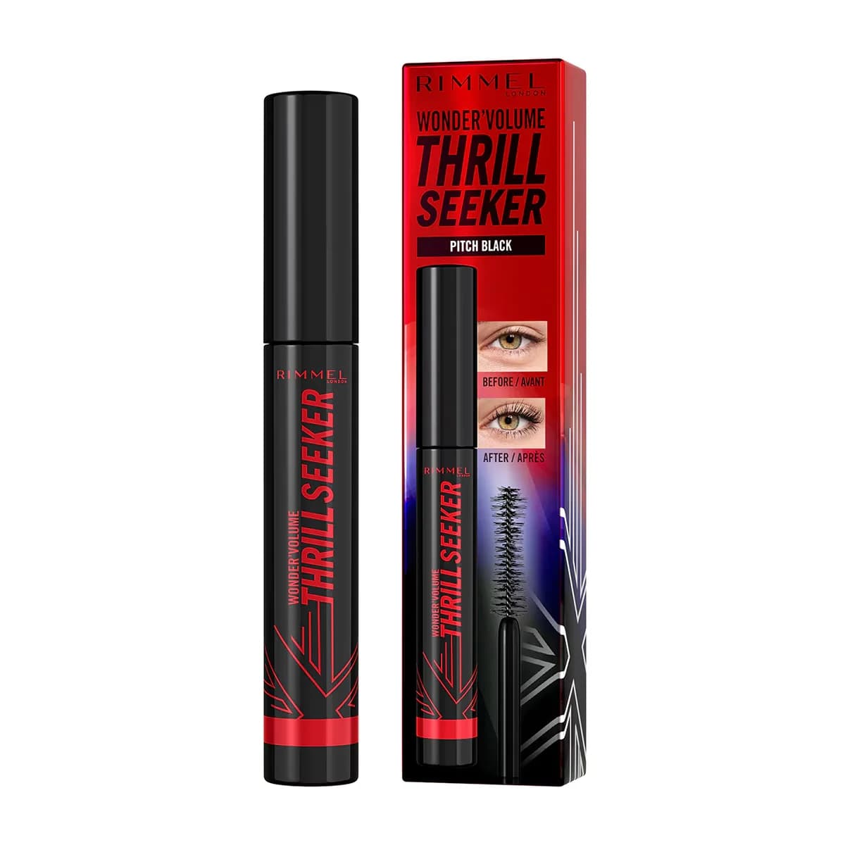 Rimmel London Wonder Volume Thrill Seeker Mascara - Pitch Black
