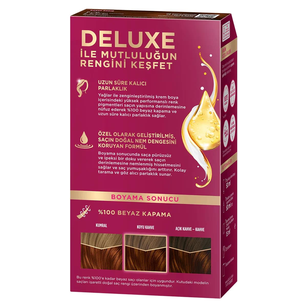 Краска для волос Palette Deluxe 6-7 медно-коричневая 50 мл