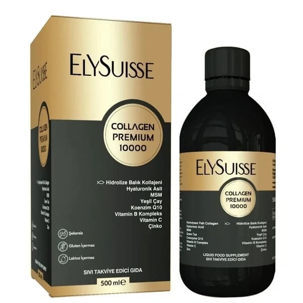 Elysuisse Collagen Premium 10000 food Supplement 500 ml