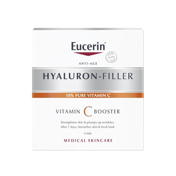 Сыворотка Eucerin Hyaluron Filler с витамином C - 3 упаковки по 8 мл