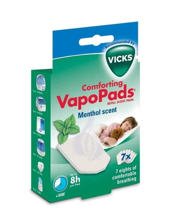 Vicks Vh7 fee Vapo Pads Refreshing Tablet