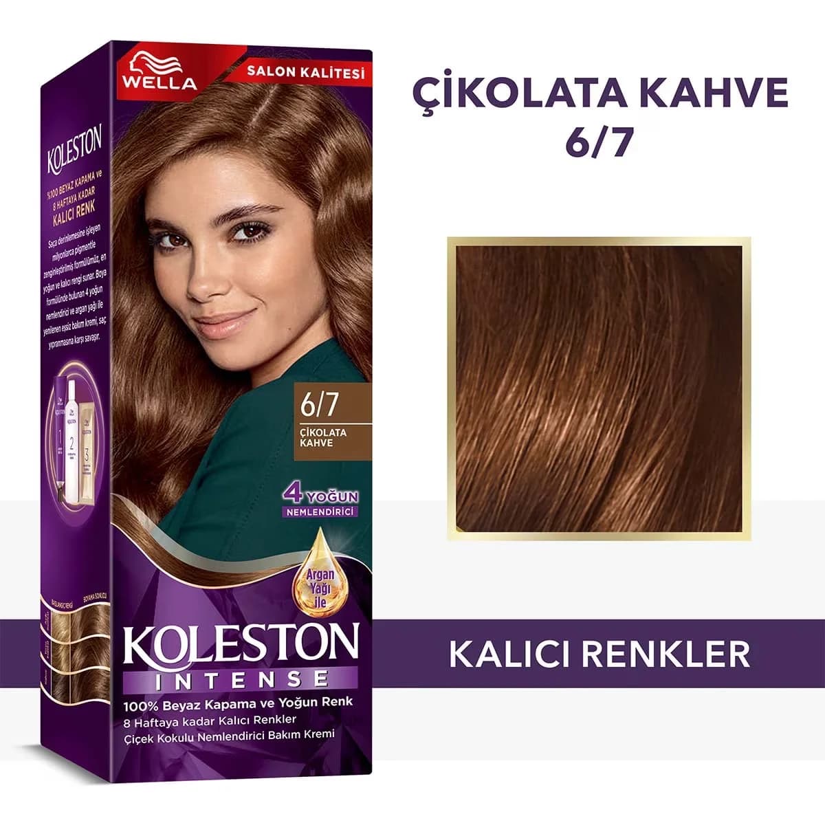 Wella Koleston Intensiv 6/7 Schokoladenbraun Haarfarbe