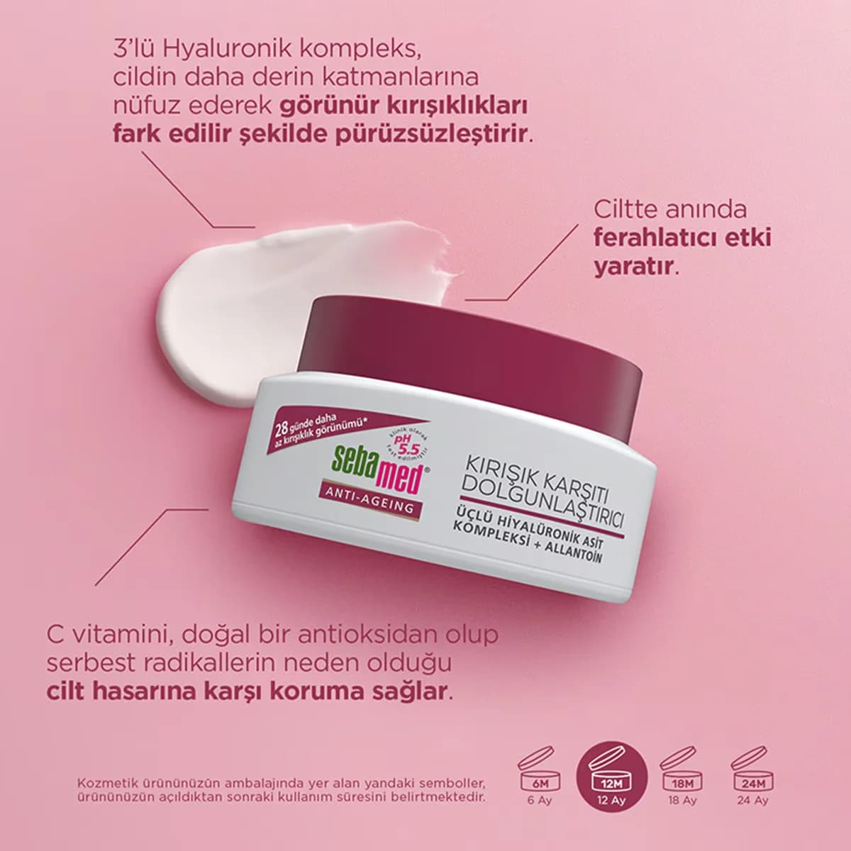 Sebamed كريم سيباميد المضاد للتجاعيد والممتلئ 50 مل