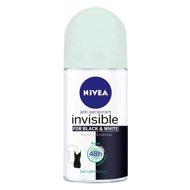 Nivea Insivible Black & White Fresh Roll-on Women 50 ml