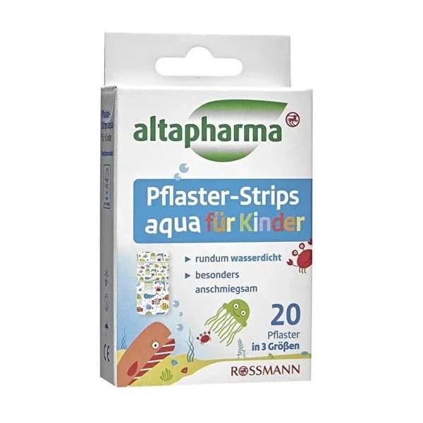Altapharma Children's Strip Bandage 3 Different Sizes 20 pcs