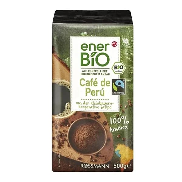 Enerbio Organic Coffee Café de Peru Ground 500 gr
