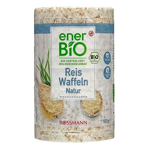 Enerbio Organic Rice Crisps 100 gr