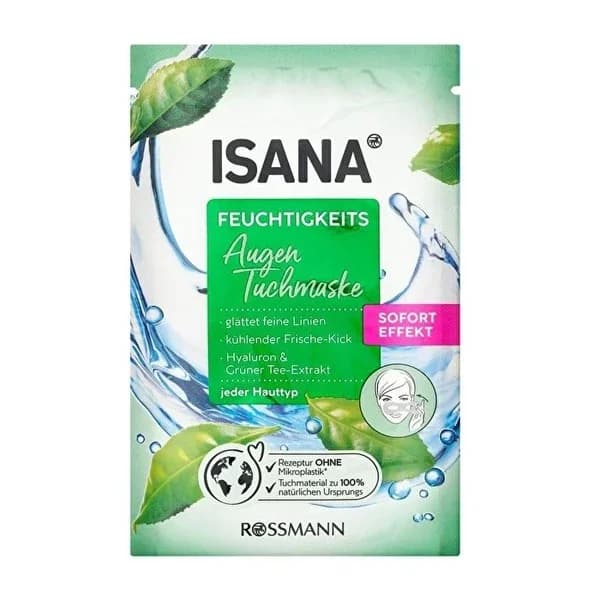 Isana Moisturizing Paper Mask Eye Contour 1 pcs