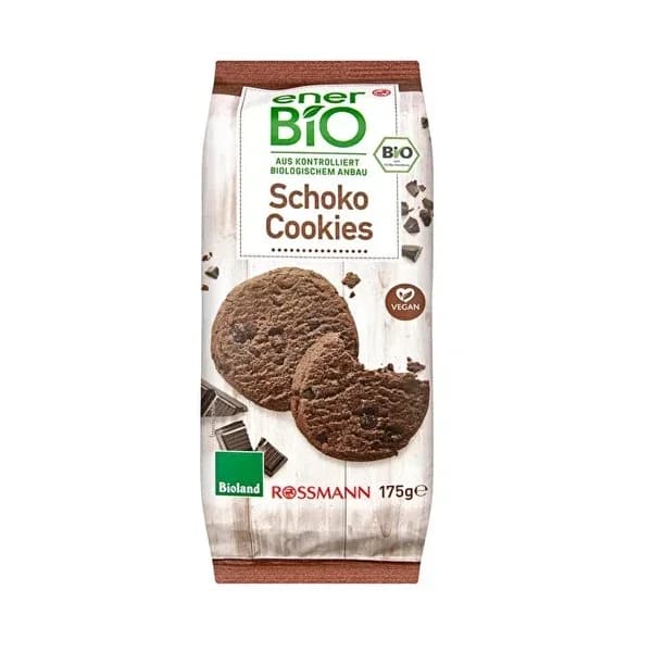 Enerbio Organic Chocolate Cookies 175 gr