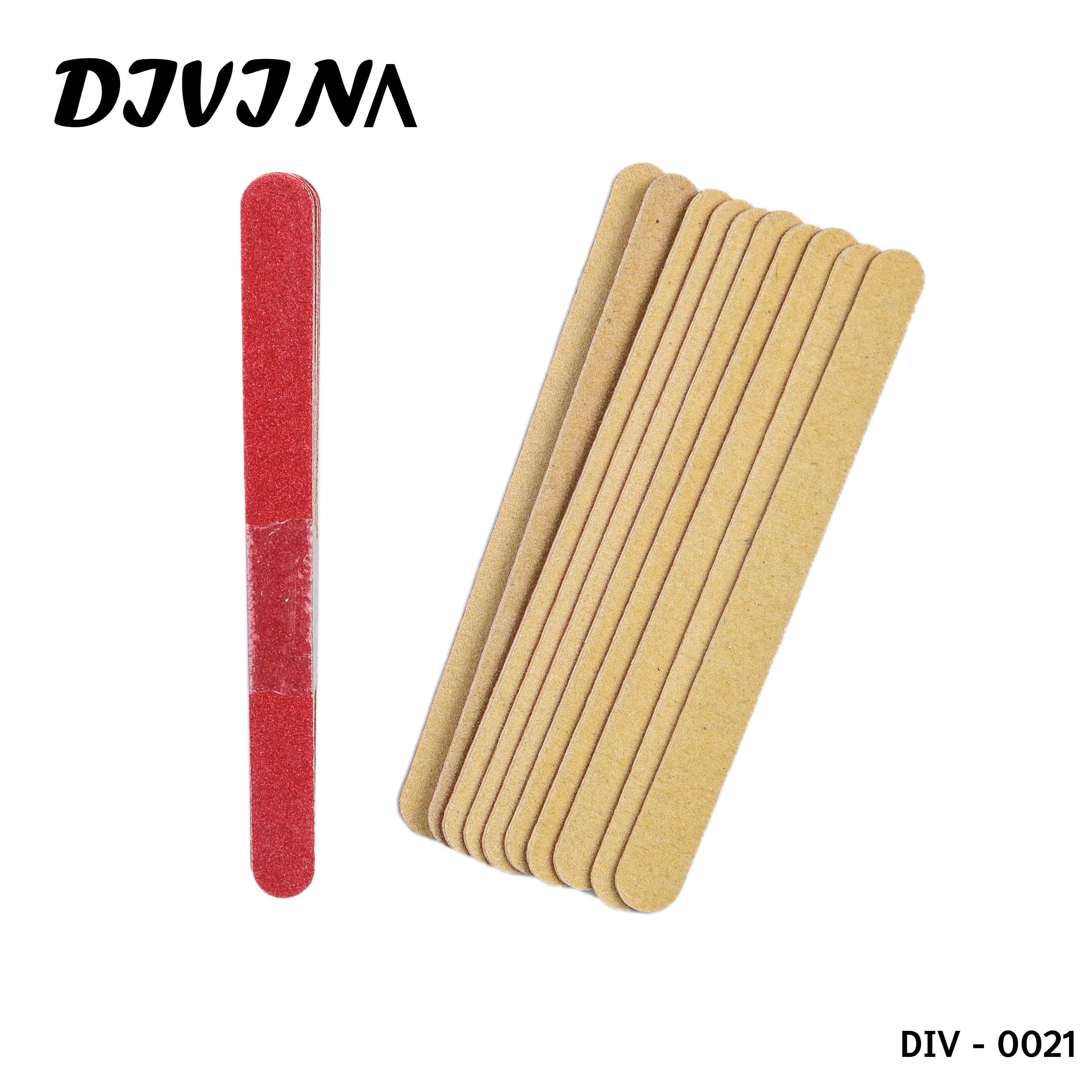 Деревянная пилочка для ногтей DIV-0021 от Divina