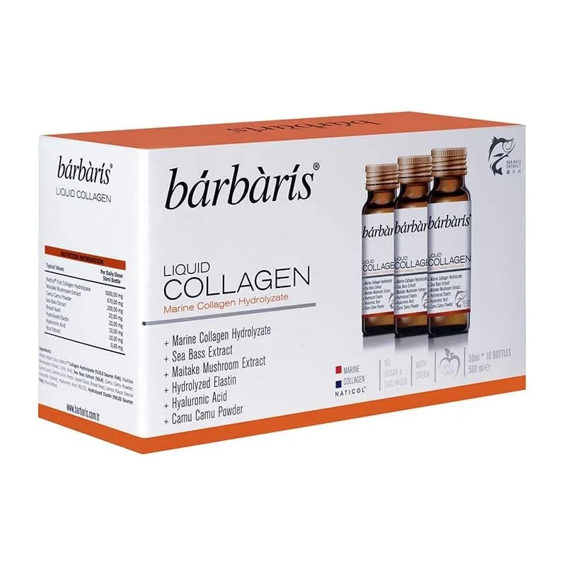 Barbaris Liquid Collagen Food Supplement 50 ml 10 pcs