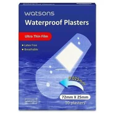 Watsons Waterproof Bandage 10 pcs