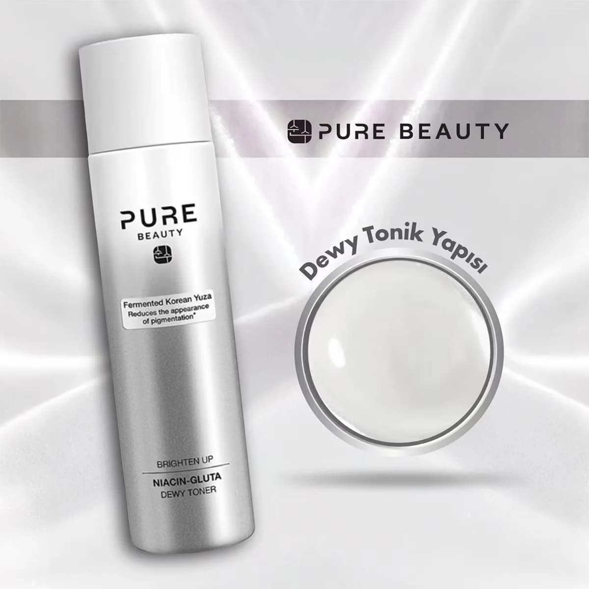 Pure Beauty تونيك مرطب بيور بيوتي برايتن أب 140 مل