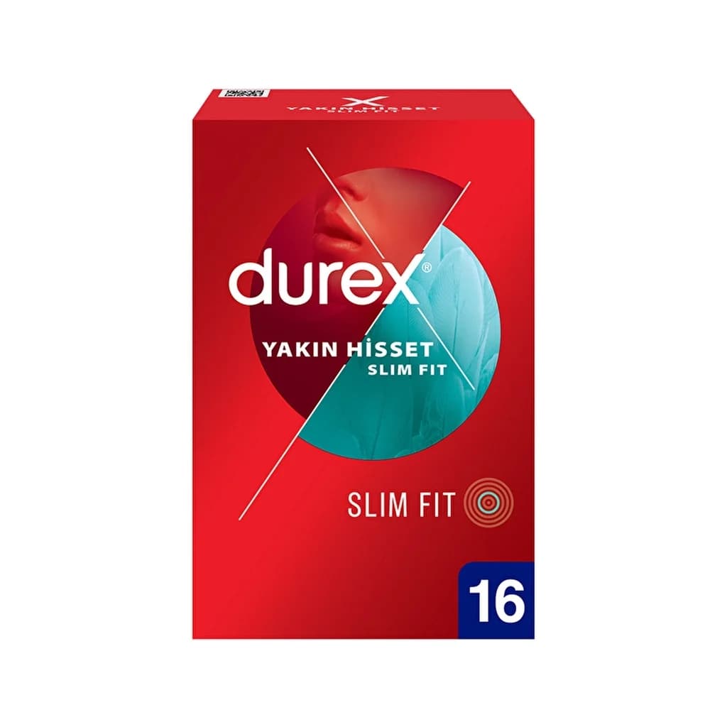 Durex Feel Close Slim Fit Condoms 16 pack