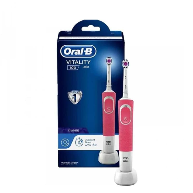Oral-B Vitality 100 Rechargeable Electric Toothbrush Pink