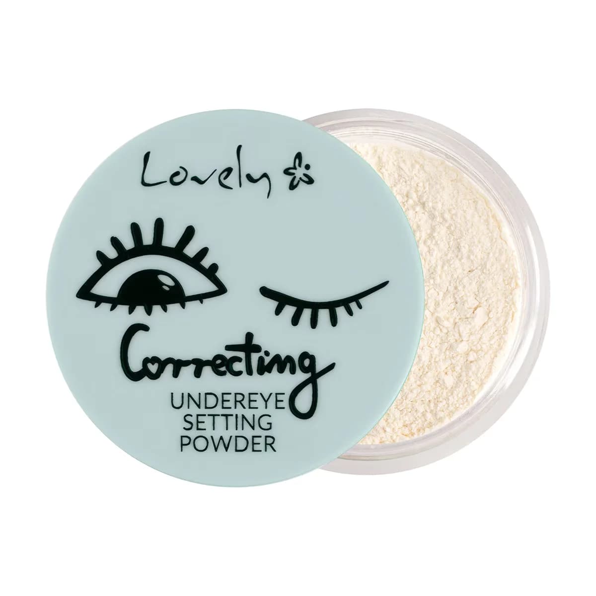Корректирующая пудра для области под глазами Lovely