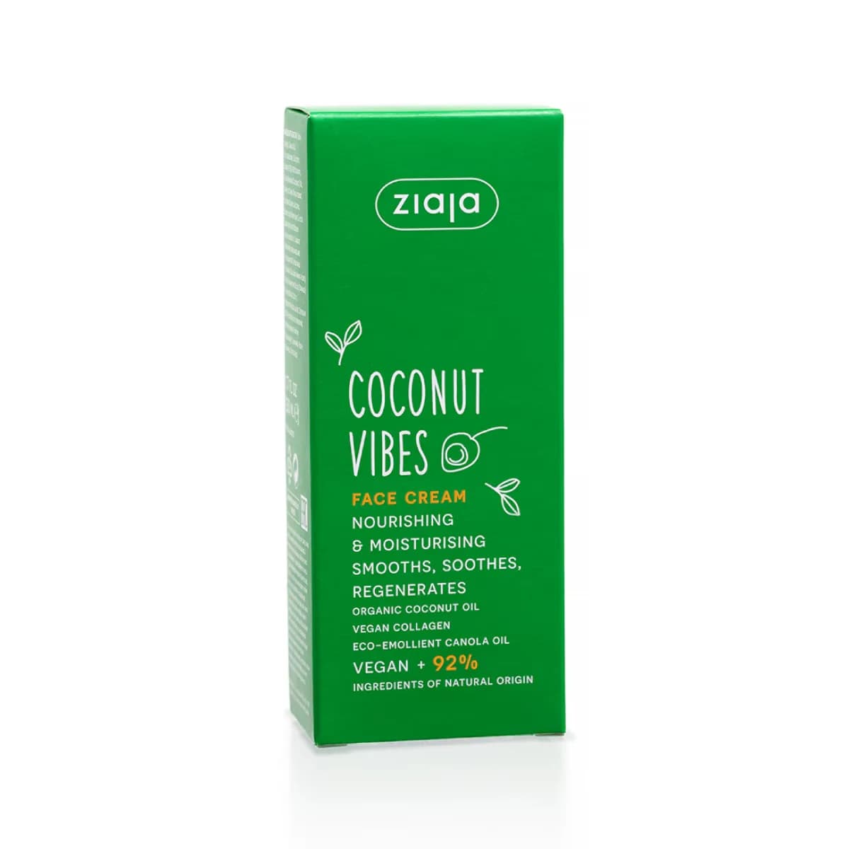 Ziaja Coconut Vibes Nourishing And Moisturizing Face Cream 50 ml
