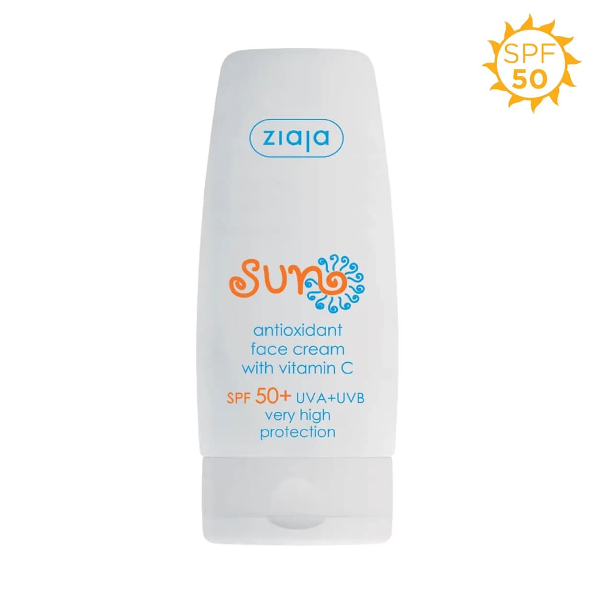 Ziaja Antioxidant Face Cream SPF 50+ and Vitamin C 50 ml