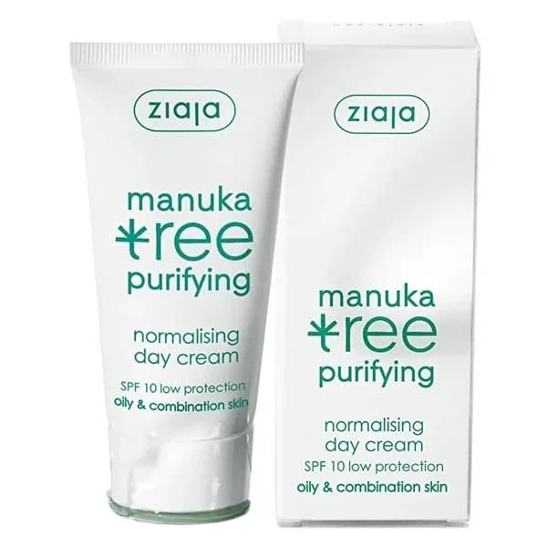 Ziaja Manuka Day Cream Oily & Combination Skin, Manuka Tree Leaf Extract 50ml