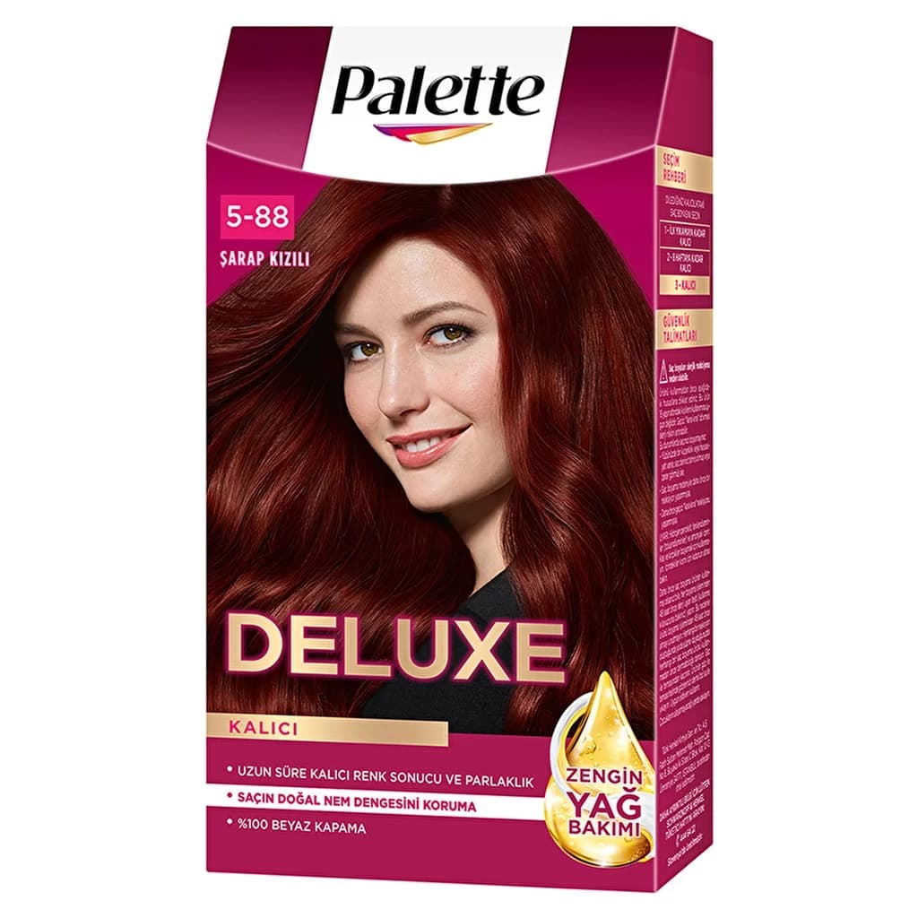 Palette صبغة شعر باليت ديلوكس 5-889 أحمر نبيذي