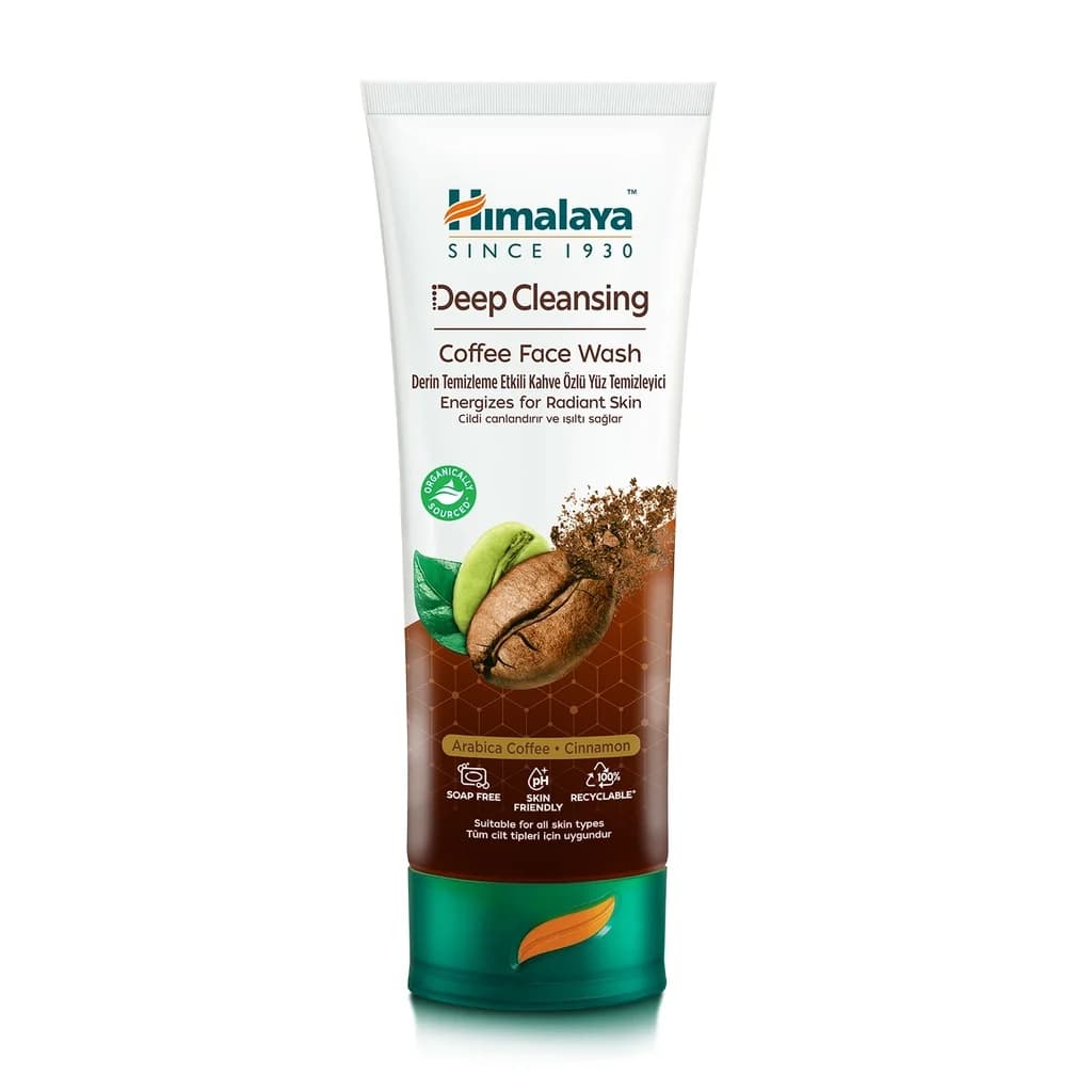 Himalaya منظف ​​الوجه الفعال من هيمالايا بخلاصة القهوة العميقة 100 مل