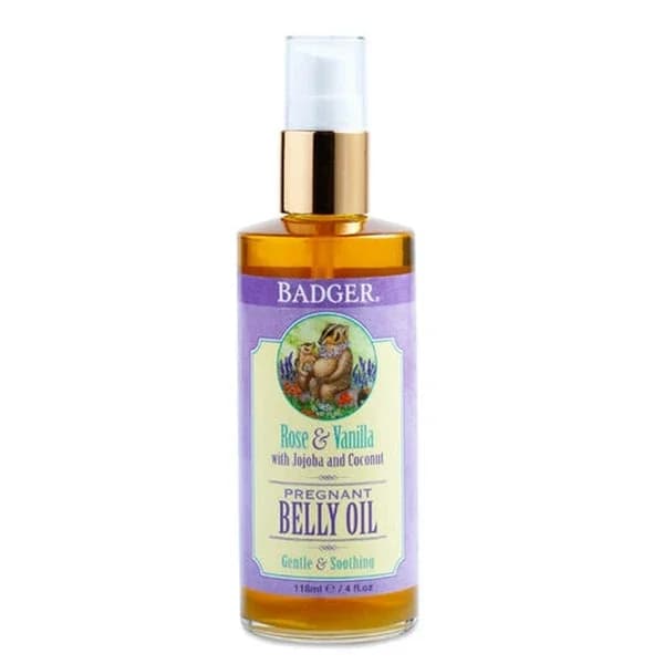 Badger Abdominal Moisturizing Oil 118 ml