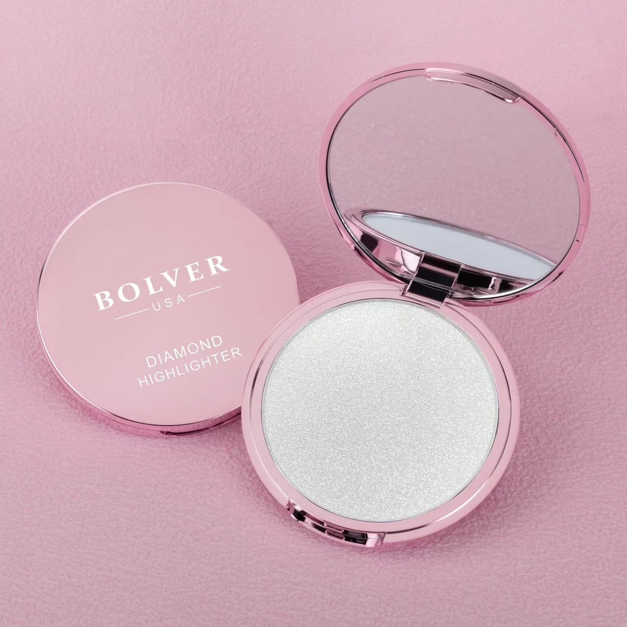 Bolver هايلايتر اضاءة دايموند لون فضي من بولفير