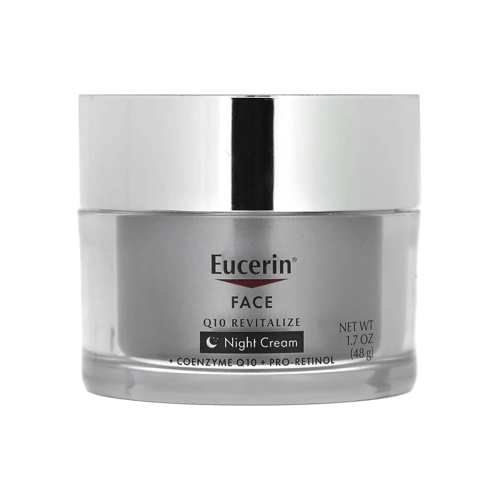 كريم الوجه الليلي بتركيبة Q10 المضاد للتجاعيد + برو ريتينول من يوسرين 48 جم Eucerin