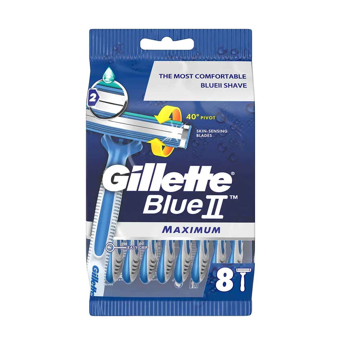 Gillette Dual Comfort Rasierklingen - 8 Stück