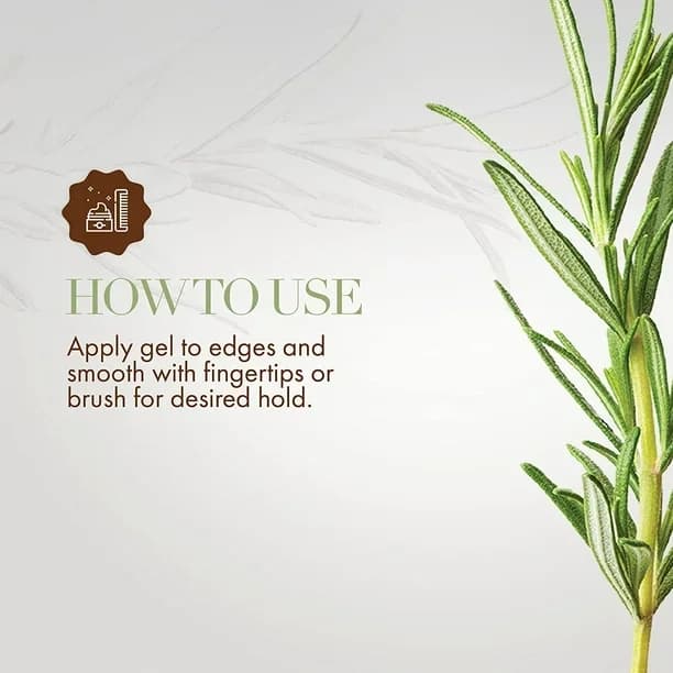 Гель для укладки с розмарином и мятой 57 г от Mielle Organics