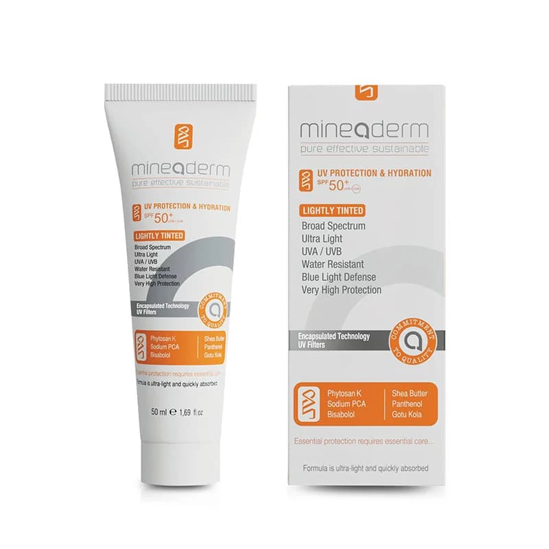 Mineaderm Tönende Sonnencreme SPF50+ UV-Schutz & Hydratation 50ml