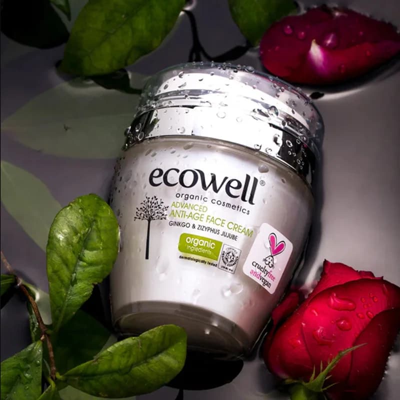 Ecowell كريم العناية بالوجه المضاد للشيخوخة من إيكوويل دايموند سيريز جينكو ٥٠ مل