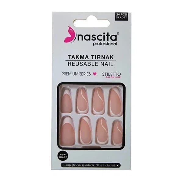 Nascita Stiletto Matte Nails 24 pcs 1 pcs