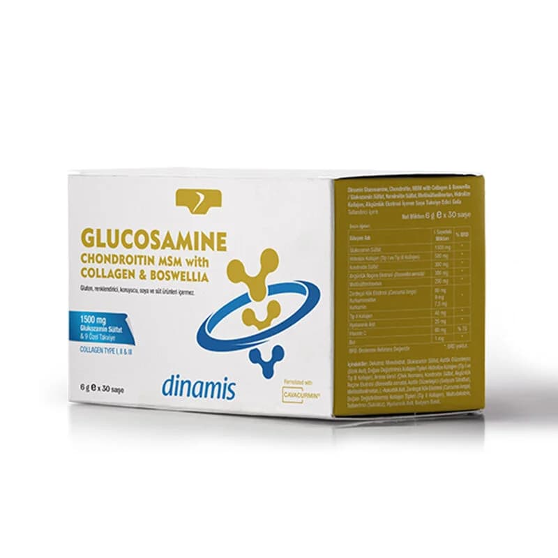 Dinamis Glucosamine Chondroitin Msm Food Supplement 6 g X 30 sachets