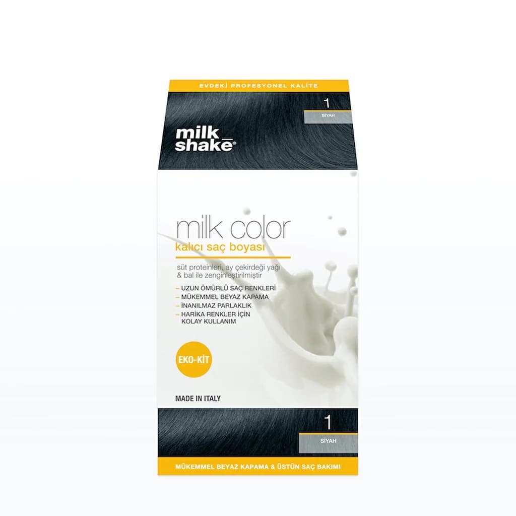 Краска для волос Milk Shake Milk Color стойкая черная - 1 от Milk Shake
