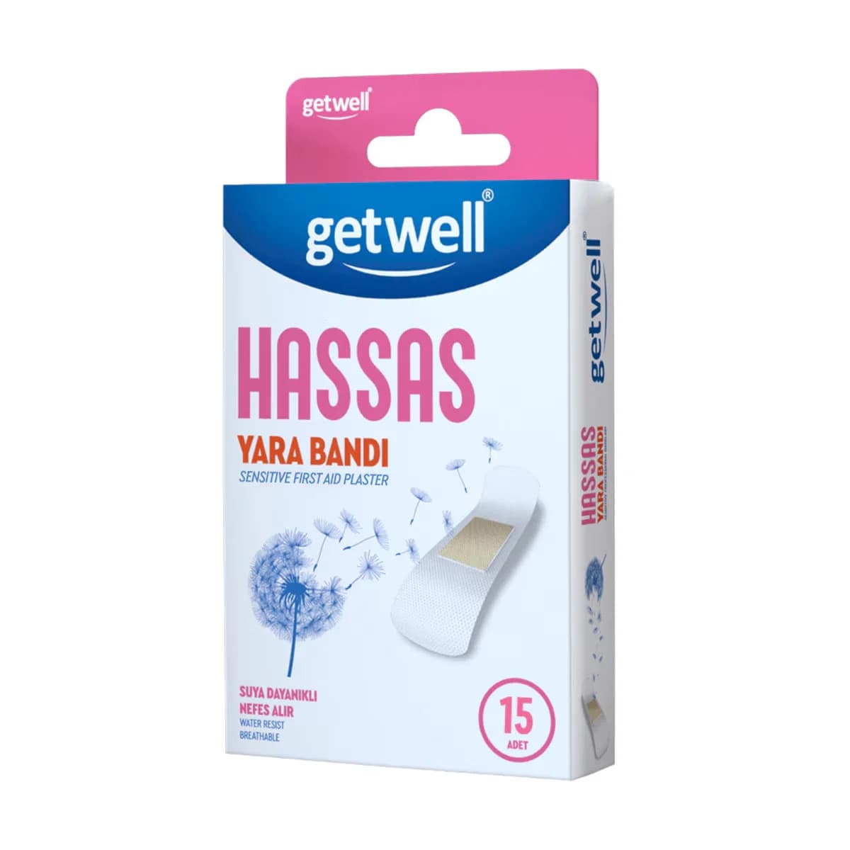 Getwell Sensitive Bandage 15 pcs