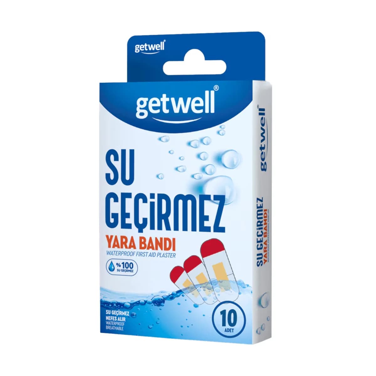 Getwell Waterproof Bandage 10 pcs