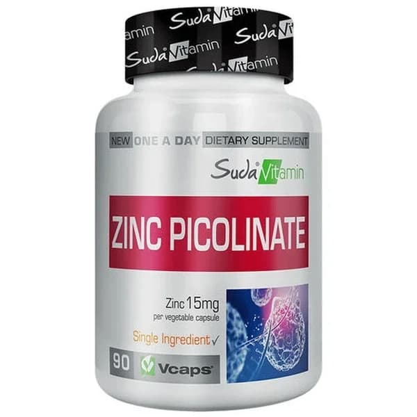 Suda Vitamin Zinc Picolinate Supplementary Food 90 capsules In Suda