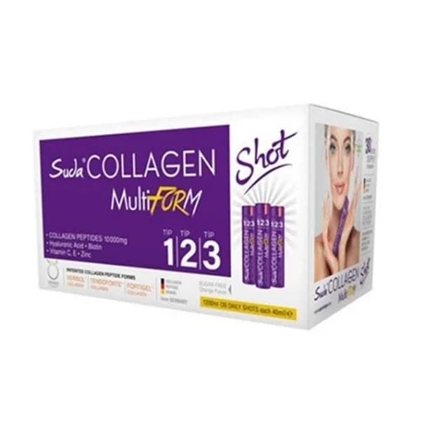 Suda Collagen Multiform Shot In Water 1200 ml - 40 ml