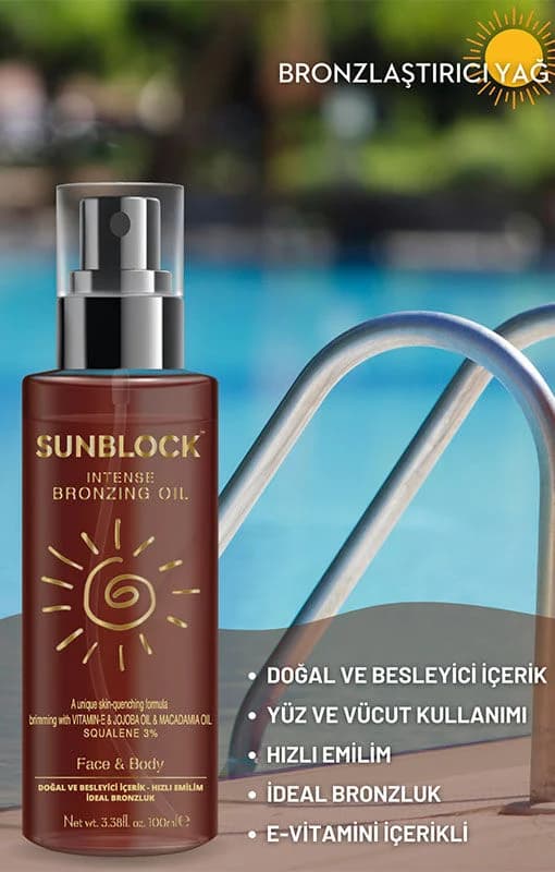 Sonnenschutz feuchtigkeitsspendendes Bräunungsöl SPF 30 - 100 ml