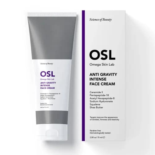 Osl Omega Skin Lab كريم الوجه المكثف المضاد للجاذبية من أو إس إل أوميجا سكين لاب، 75 مل