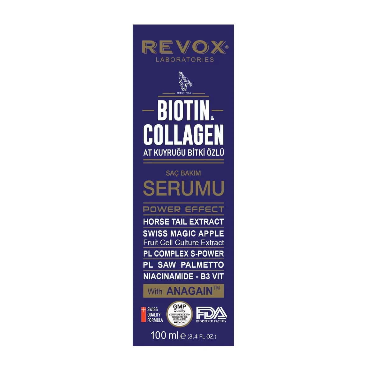 Revox Schachtelhalm Haarserum Biotin und Kollagen 100 ml