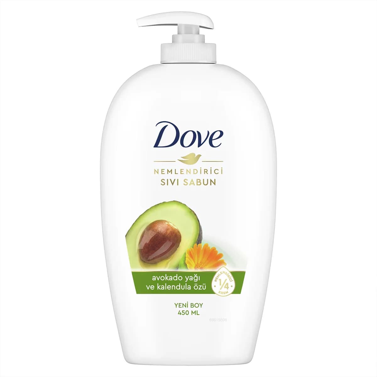 Dove Avocado Oil & Calendula Extract Liquid Soap 450 ml