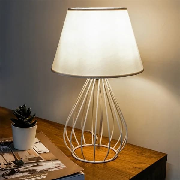Homing Metal Body Cream Color Lampshade Ayd-2582